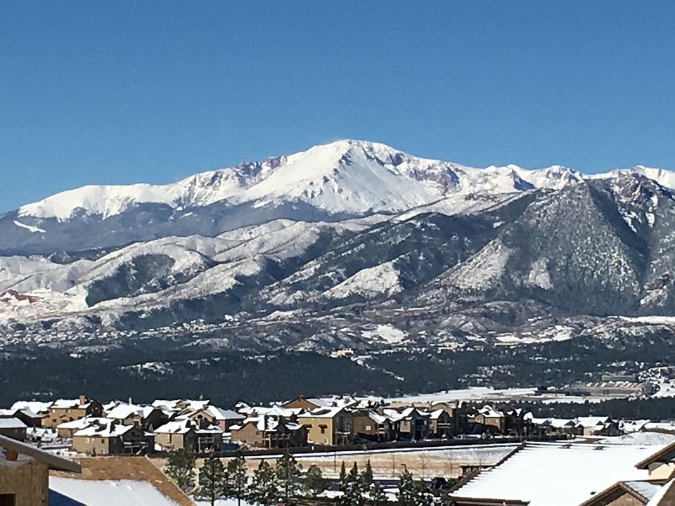 Snow-capped Mountain Views