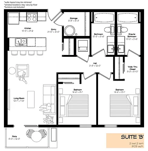 Floor plan 309