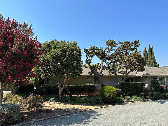 Front of house and landscaping