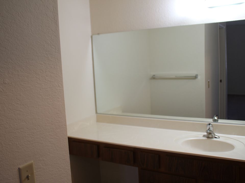 Master bathroom vanity