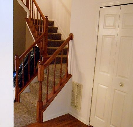 Wood Floors in Foyer Area.