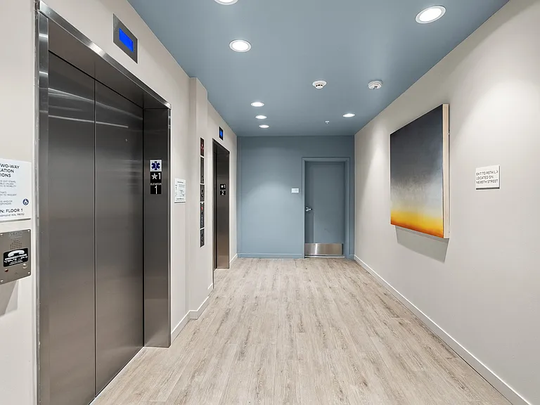 Rise to new heights effortlessly: Our sleek elevators ensure smooth journeys throughout your day. ___