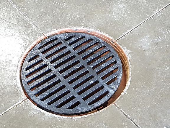 6" Floor/Rebar/Dry Drain