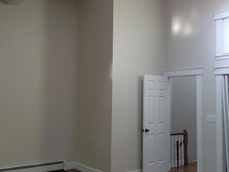 Extra large master bedroom with skylight and vaulted ceilings