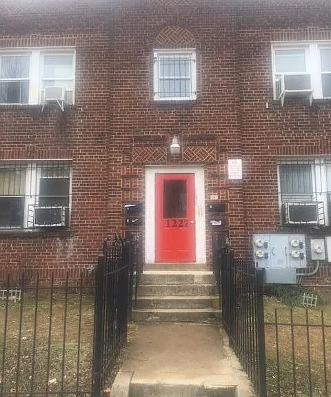 Front of building