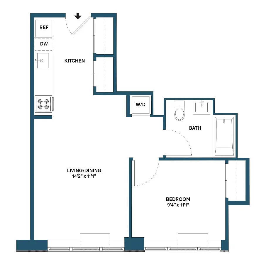 Floor plan A01C
