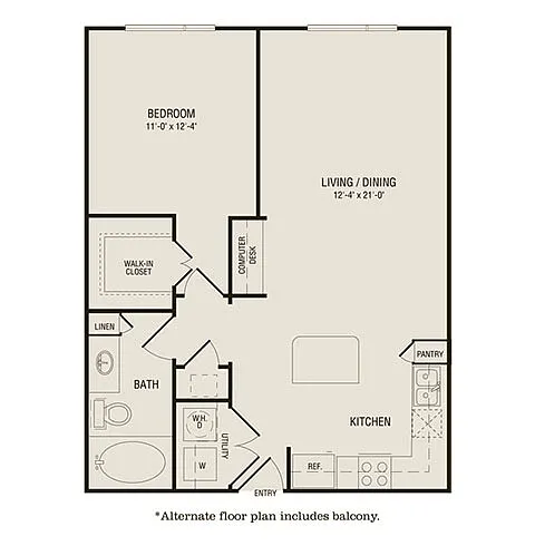 Floor plan A21P8