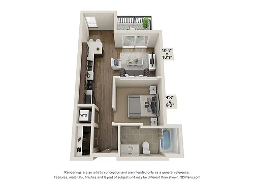 Floor plan Snowflake
