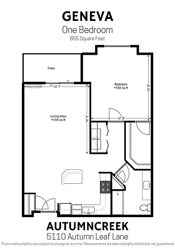 Floor plan Geneva