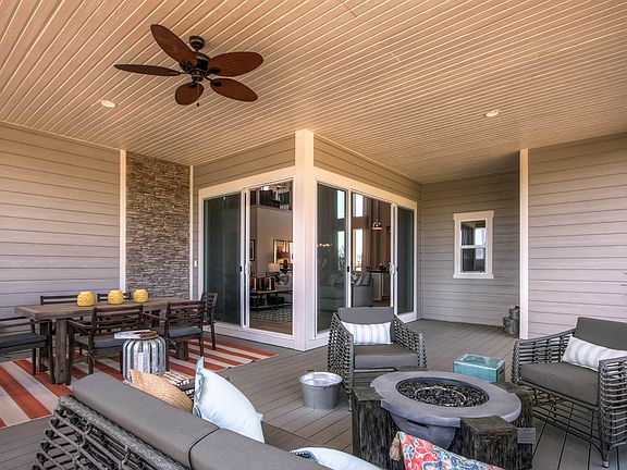 Plum Creek Model Home Deck