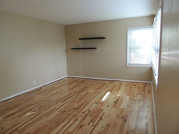Living room with hardwood floors