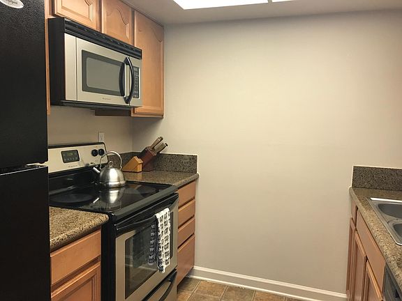 Kitchen with granite counter tops
