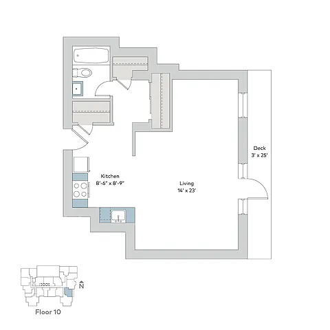 Floor plan mon-0bg