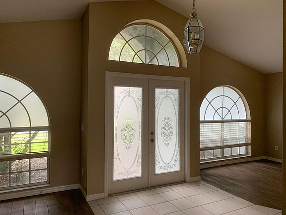 Front entry/foyer with living and dining area on either side