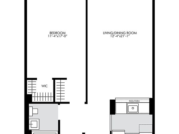 2nd image of 200 W 26th St #908