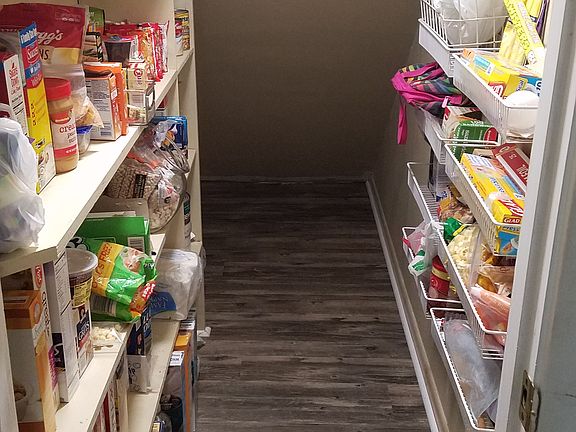 Pantry, new flooring