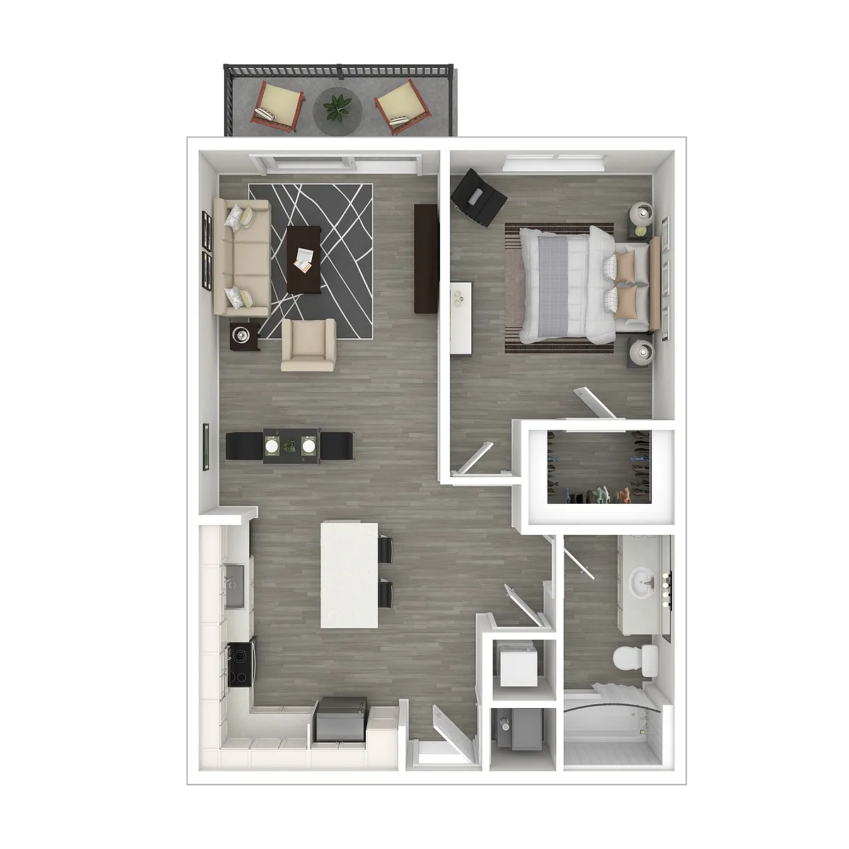 Floor plan Calamain - WF