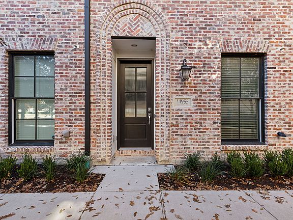 Lovely Brick Patio with Arched Doorway