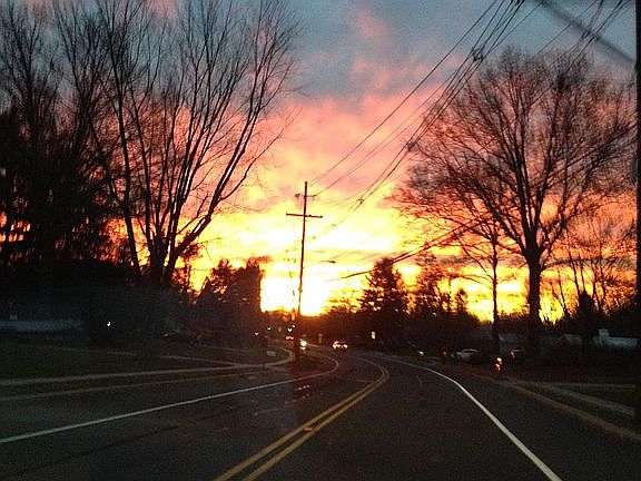 Our streets sunset