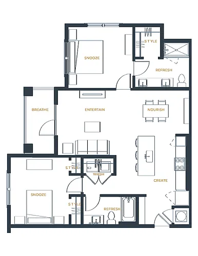Floor plan B2