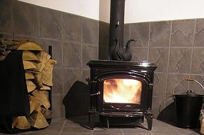 Soapstone Wood Stove - has been single source of heating house last 3 years