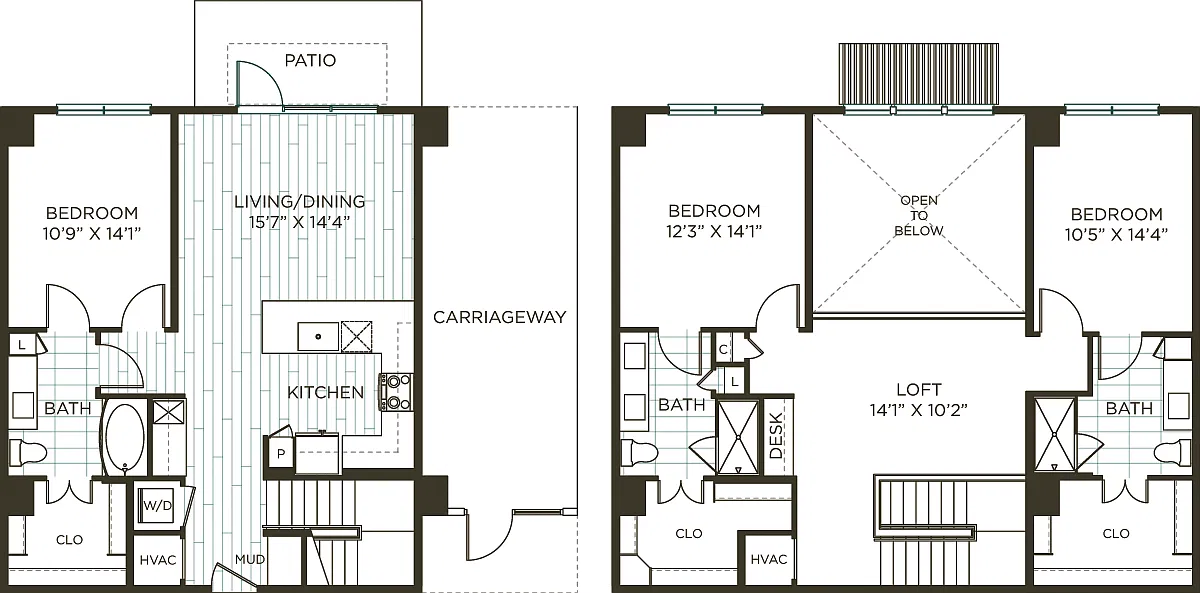 Floor plan TH3