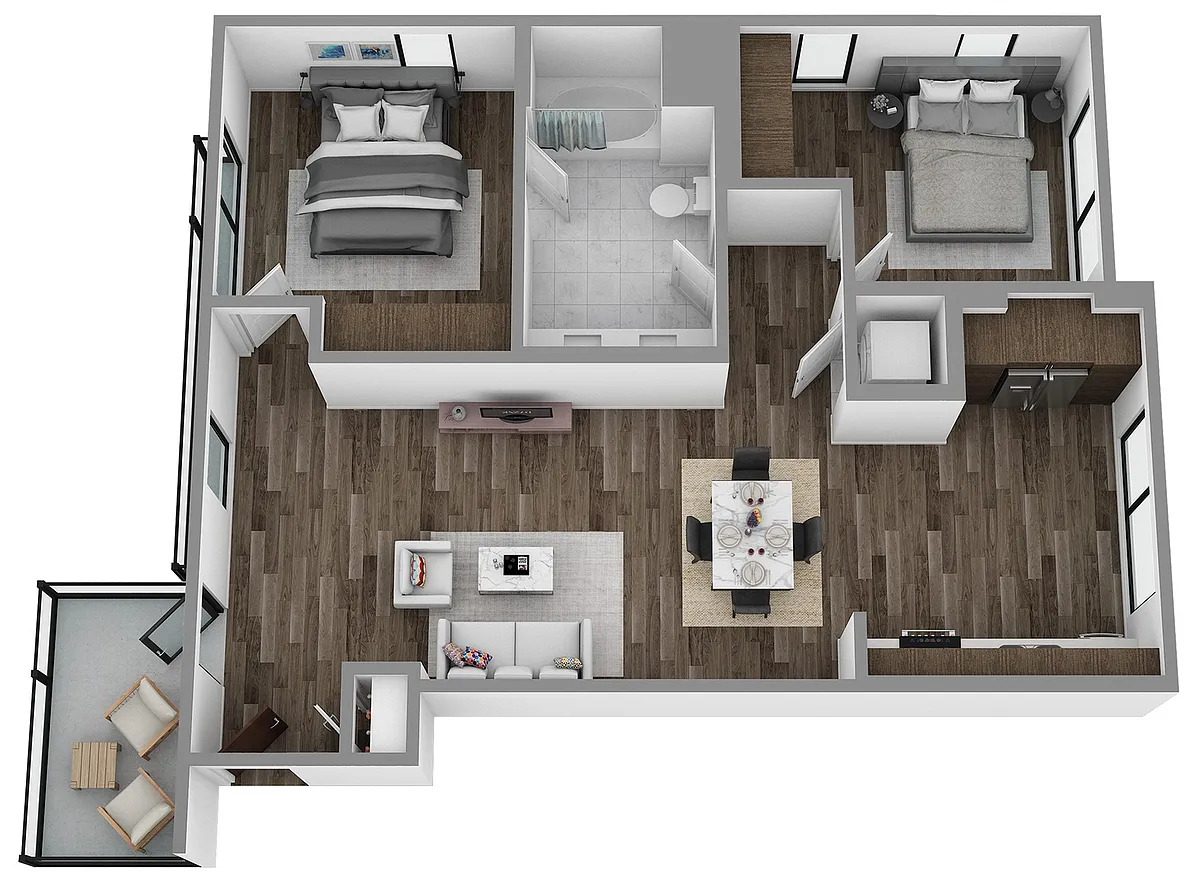 Floor plan B10