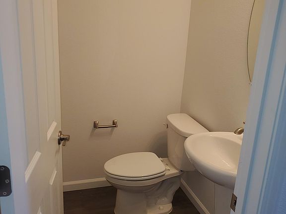 Downstairs half bath