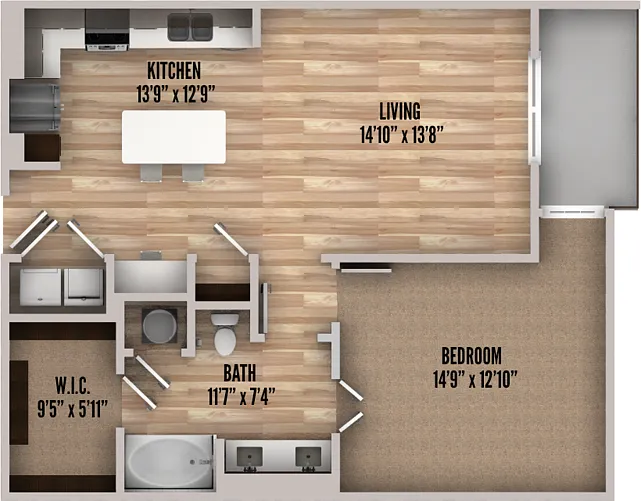 Floor plan A16