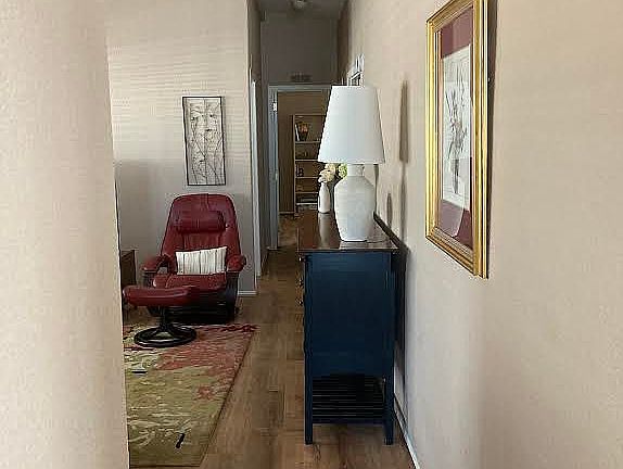 Hallway to living room