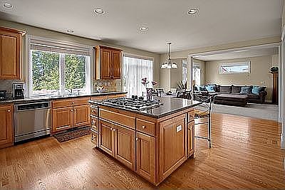 Top of the line everything in the kitchen