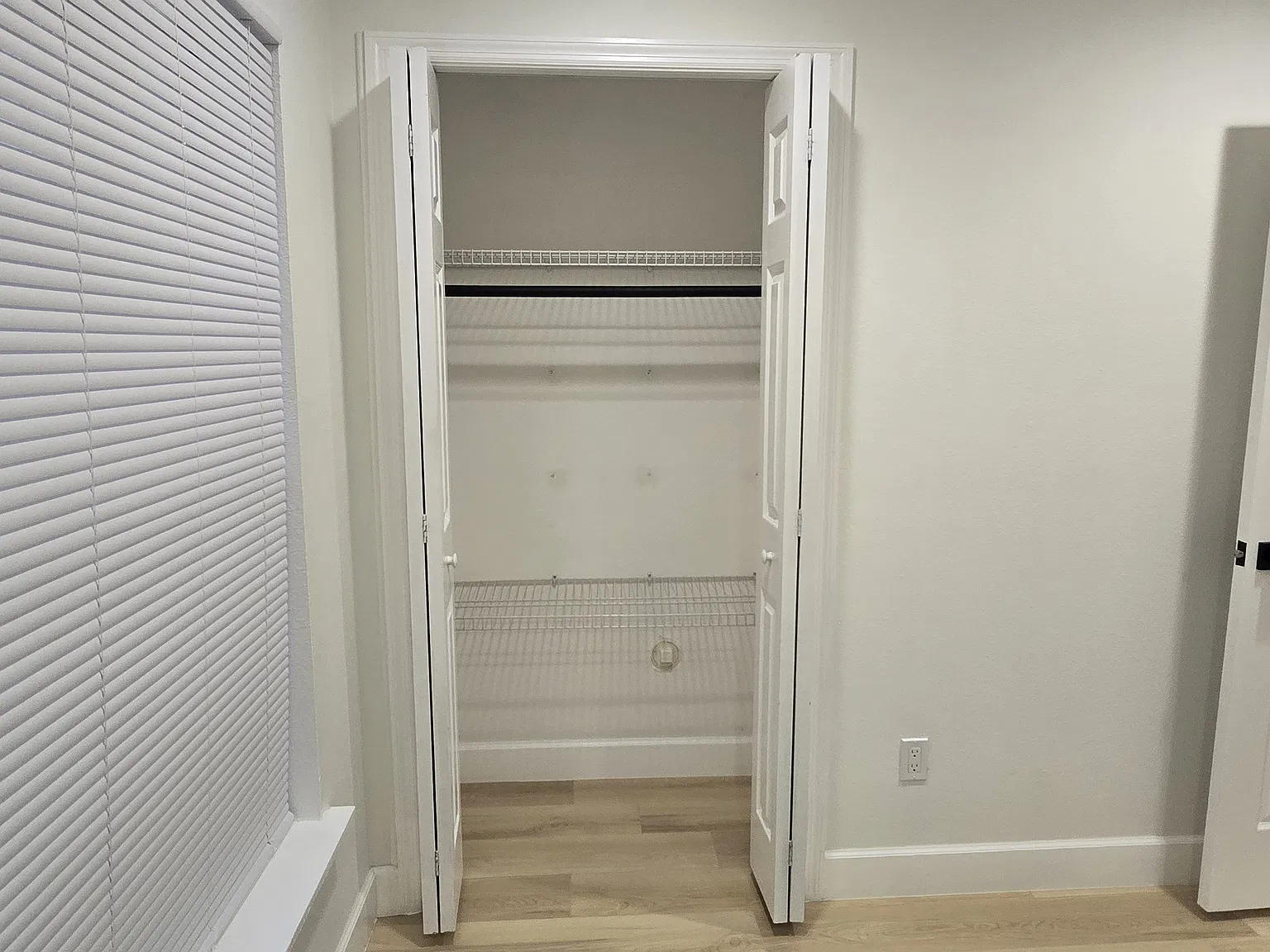 Bedroom 1 closet