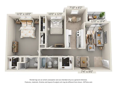 Floor plan Elm