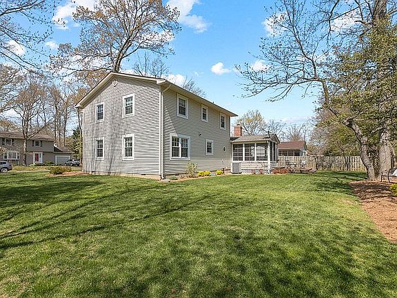 Side and back yard
