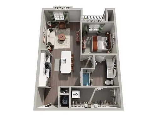 Floor plan A3-HC