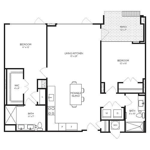 Floor plan Royale 2A20