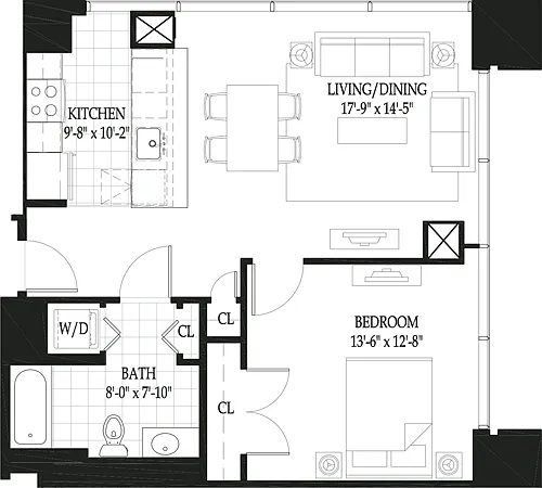 Floor plan Vesta 2A
