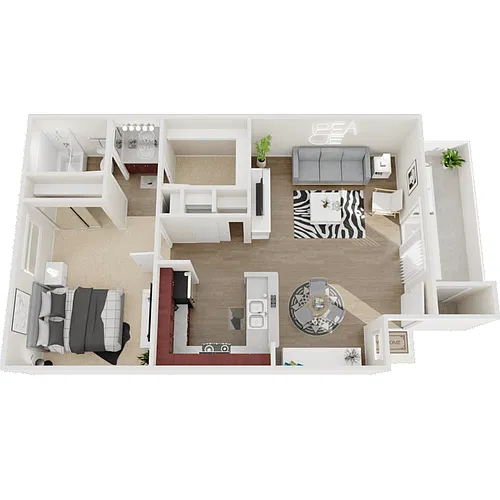 Floor plan Plan C