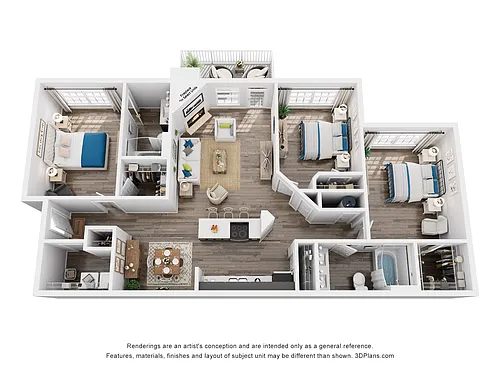 Floor plan Lanier