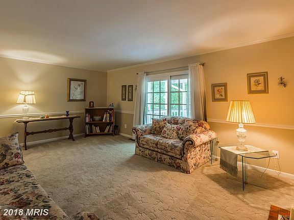 Light filled Living room off of Kitchen