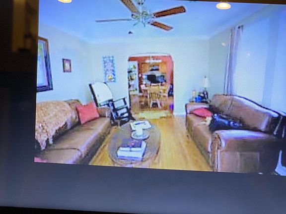 living rm & dining rm with furniture