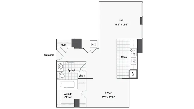 Floor plan Arlington - Junior