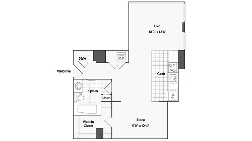 Floor plan Arlington - Junior