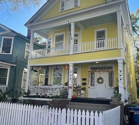 Front exterior with new paint. Picture taken 10.11.24.