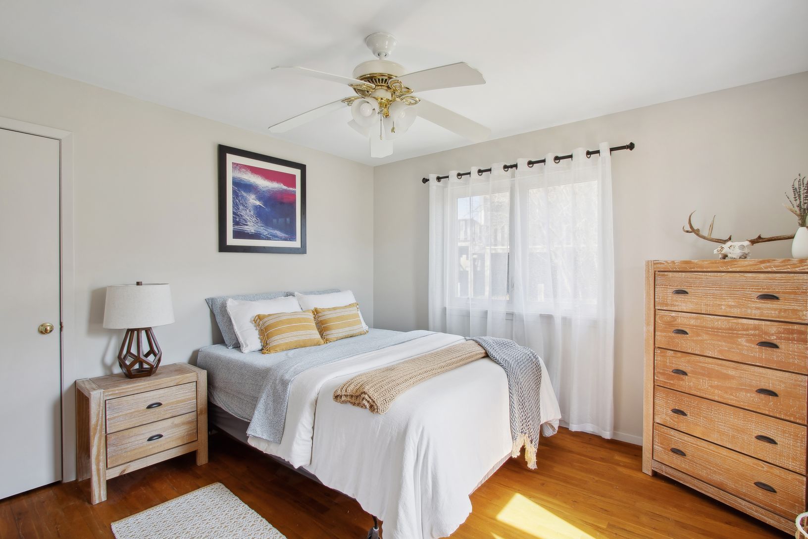  Main floor guest with queen bed