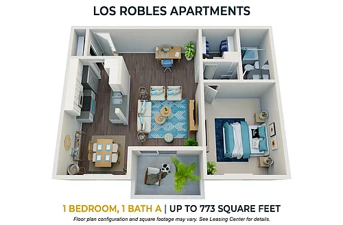 Floor plan One Bedroom