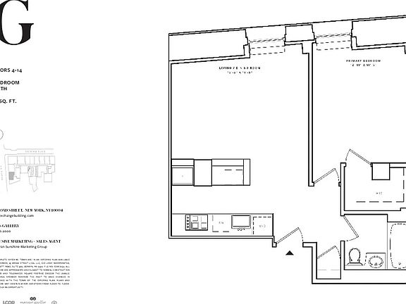 2nd image of 25 Broad St APT 8G
