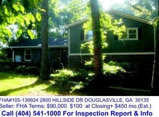 2800 Hillside Dr, Douglasville, GA 30135