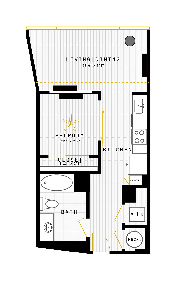 Floor plan Studio-S-05
