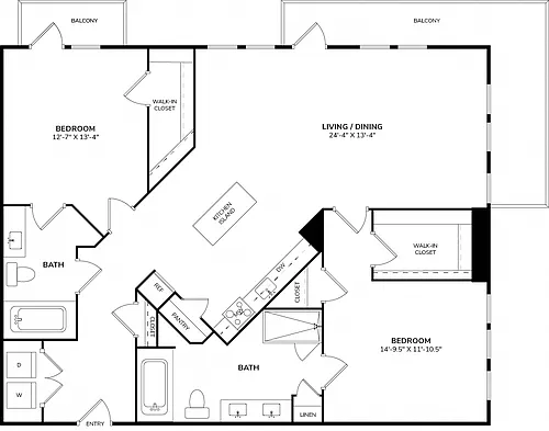 Floor plan B4